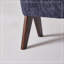 Chenille Trentham avec pieds en bois robuste-1376585569