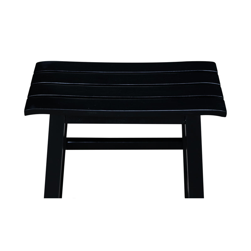 Tabouret de bar 18,43 po Kooper, Noir