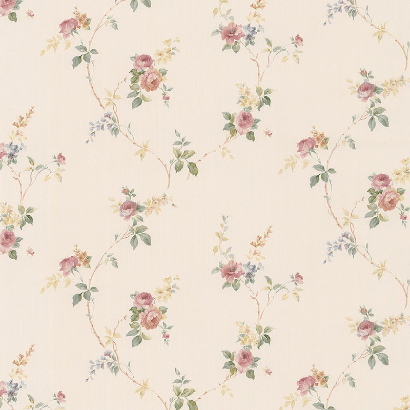 Stockard Floral Roll, Pink