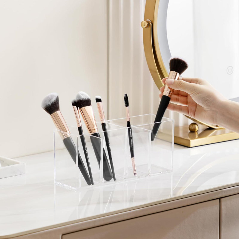 Tamson Plastic Makeup Organizer