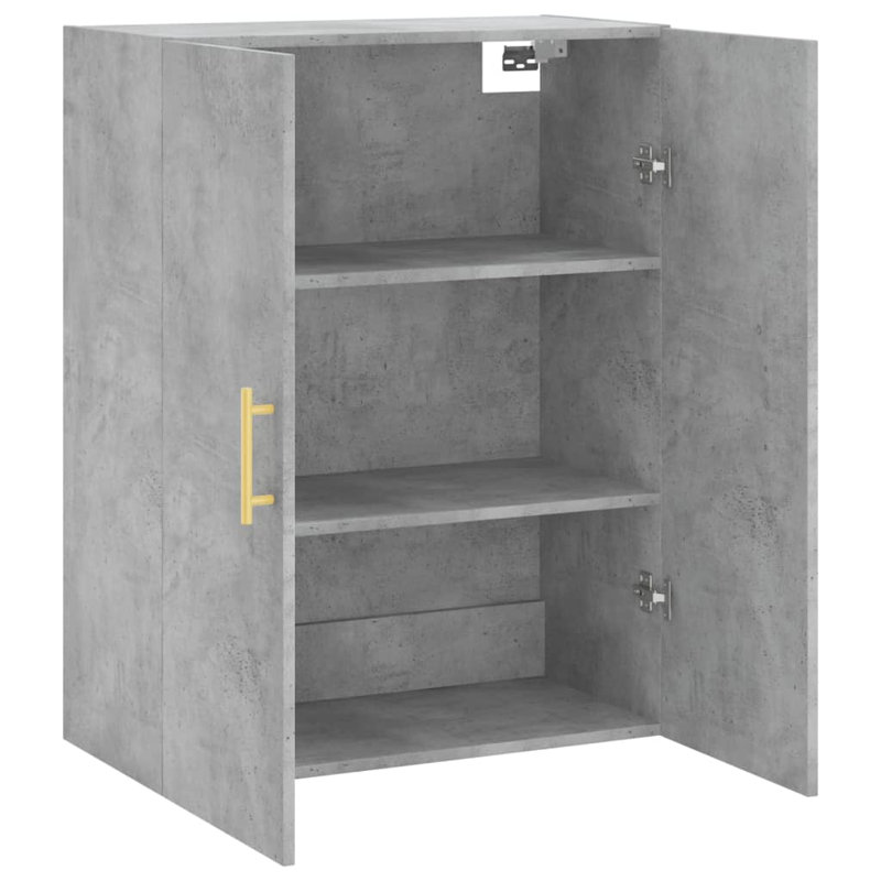 Kristoff Bathroom Cabinet, Concrete Grey