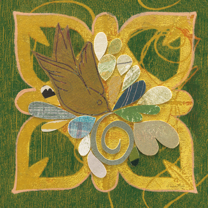 Oiseaux au printemps I par Candra Boggs, H 30 po x l 30 po