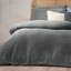 Chunky Waffle Cotton Solid Colour Duvet Cover Set with Pillowcases Included-354266215-354266232