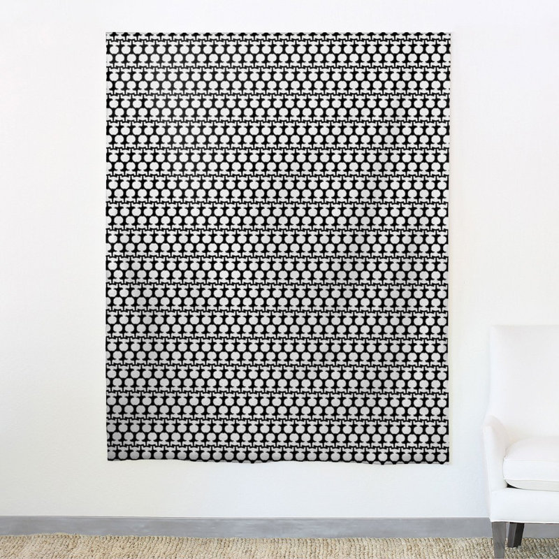 Silhouette 100% Cotton Fabric, Black