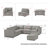 Milard Minimalist Modular Sofa-1193002723-1193002722