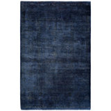 Overdyed One-of-a-Kind 4' 1" X 6' 1" Hand Knotted Area Rug