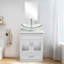 Ensemble de meuble-lavabo simple 24 "avec miroir