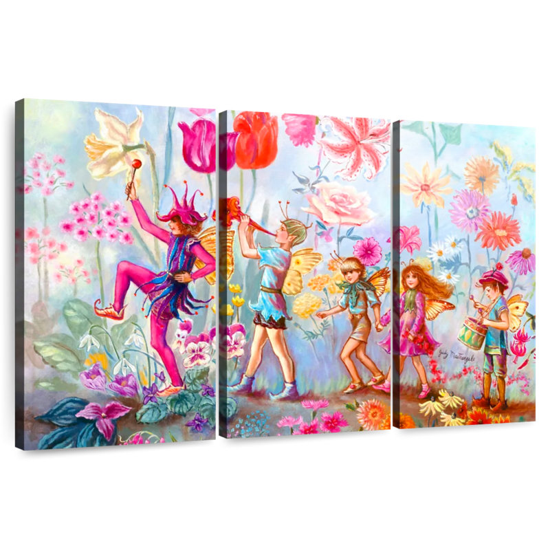 Ashelle Parade Of Flowers, 20" H x 33" W
