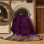 Tapis mauve lavable à la machine-1747457373