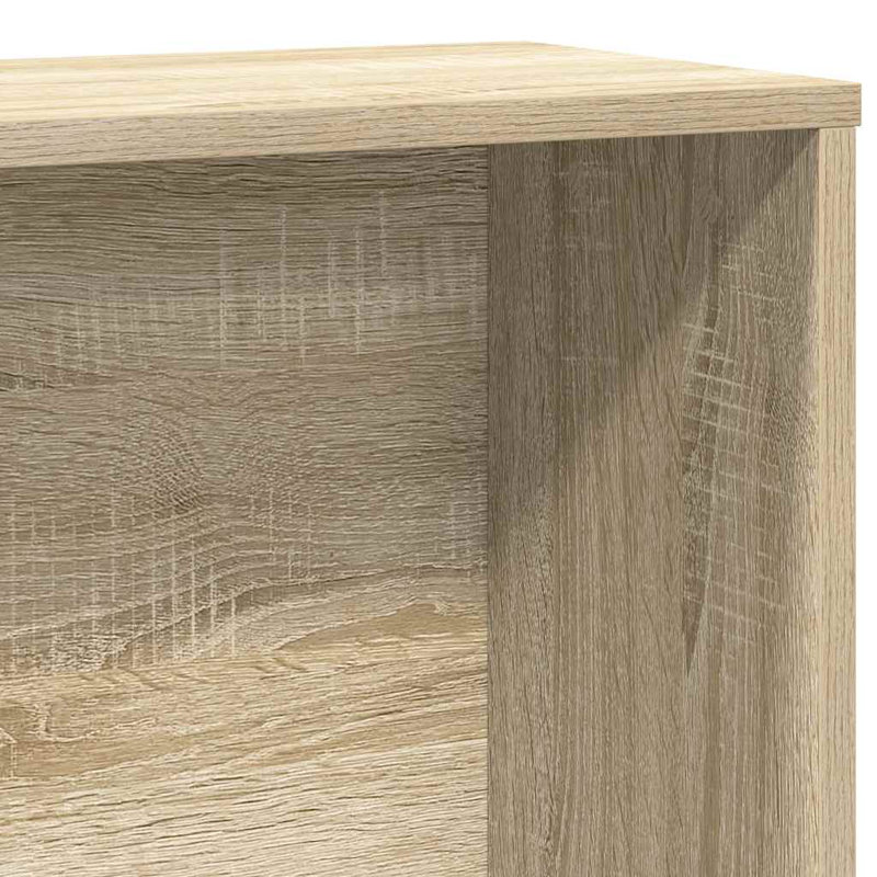 Bookcase 60X24x120 Cm Engineered Wood, Sonoma Oak