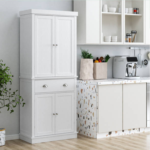 NelsonCabinetry Brilliant 27'' W White Standard Wall Cabinet Ready-to ...