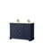 Avery 48'' Double Bathroom Vanity with Quartz Top-98210844-98210849-98210848