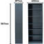 Troche 181.7cm H x 60.2cm W Bookcase-109263713