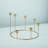 Kent Gold Candlestick Wreath, Large