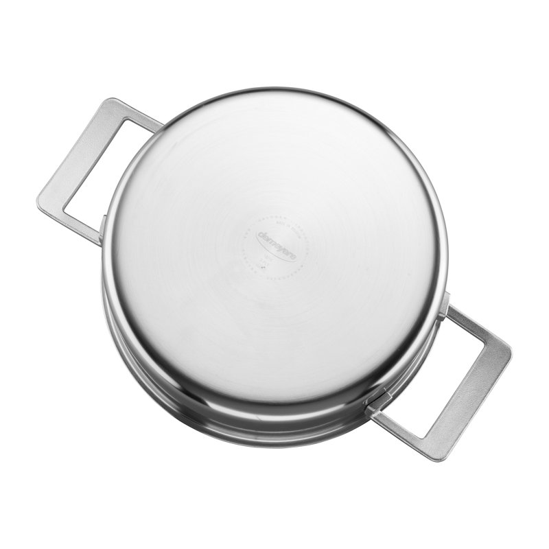Demeyere Industry 5-Ply 5.49-qt Stainless Steel Dutch Oven