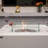 Brisseyda Square Concrete Bio-Ethanol Smokeless Fire Pit Table-1057253087