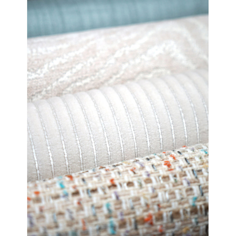 Hinson Library Highlight Cotton Blend Fabric, Cream