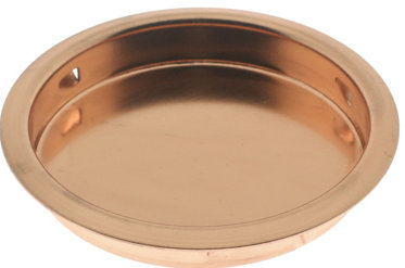 Solid Brass Round Flush Pull