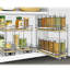 Organisateur à épices coulissant pour armoires de cuisine intérieures Lynk Professionnel Élite ™ - Tiroir coulissant - Armoire à épices coulissante en bois / chrome-86614321