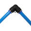 Nécessaire de raccordement pneumatique à air comprimé: système complet de tuyauterie d'air TPEE de 1/2 po (DO) / 3/8 po (ID) x 100 pieds, bleu