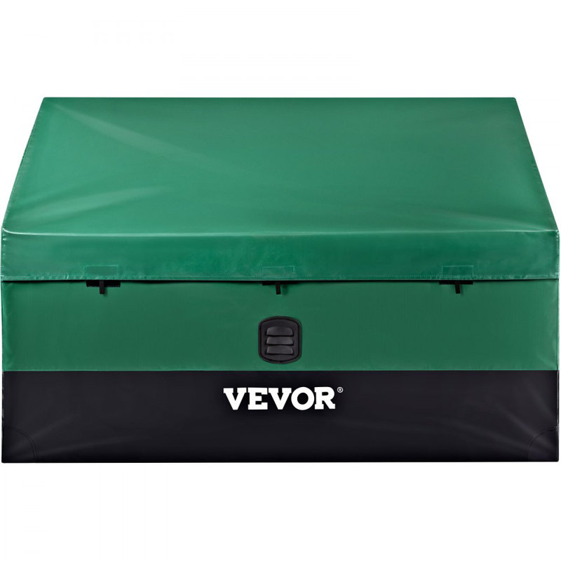 Outdoor Storage Box Patio Deck Box 150 Gallon Waterproof PE Tarpaulin, 29.5" H x 48" W x 24.8" D