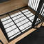 Meuble double XL avec cage pour chien