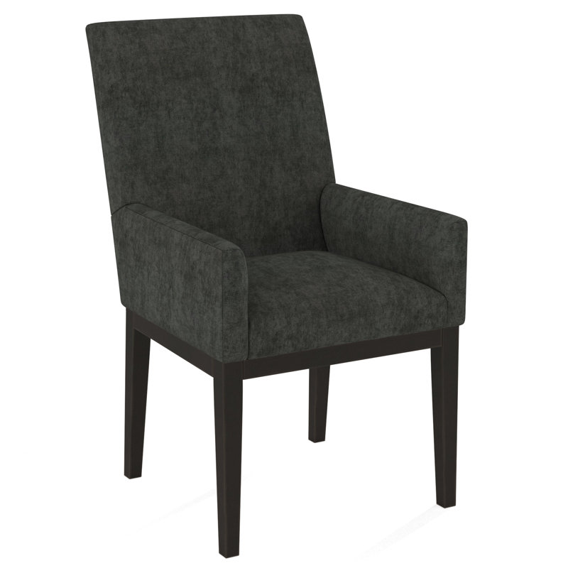Upholstered Arm Chair, Espresso, 61703-88