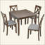 Ensemble de table de salle à manger 5 pièces Elegant Elegant