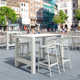 Farrah 55'' Rectangular 4 - Person Outdoor Dining Set