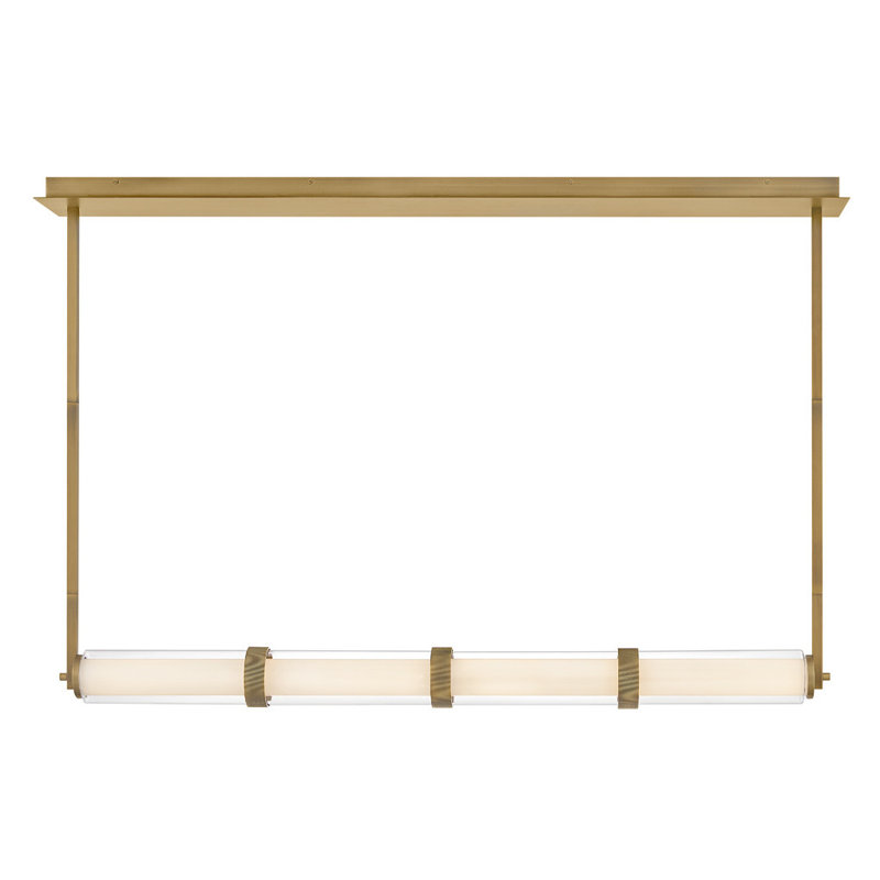CY Chandelier, Lacquered Brass