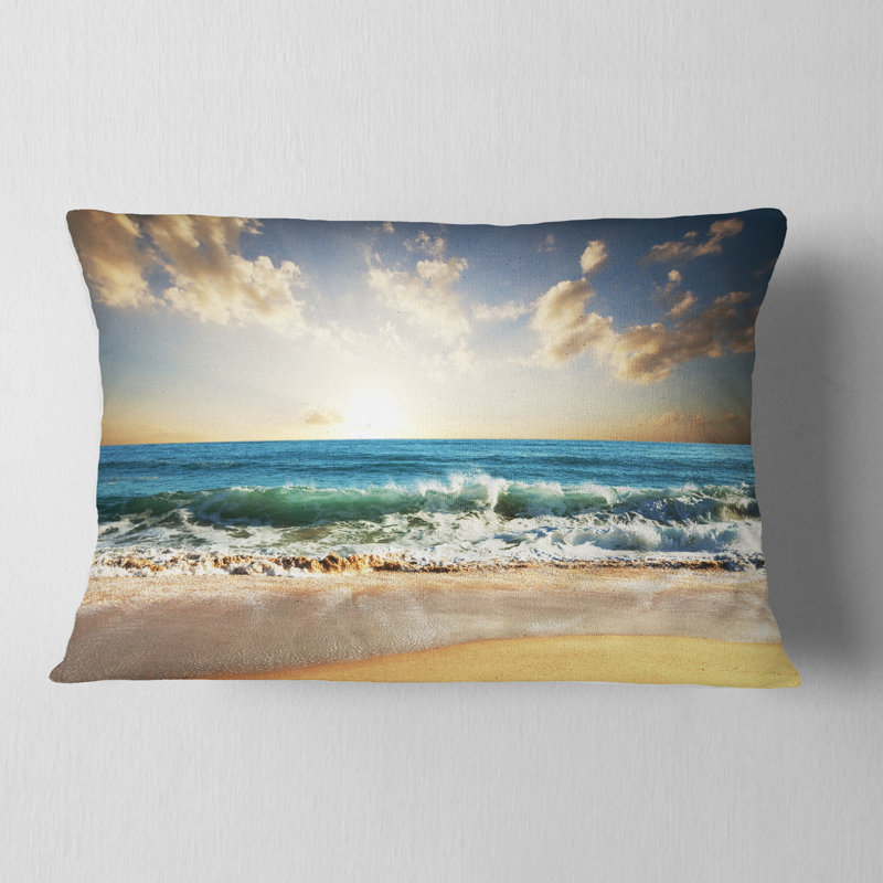 Coussin lombaire Seascape, Rectangle, 12 po x 20 po