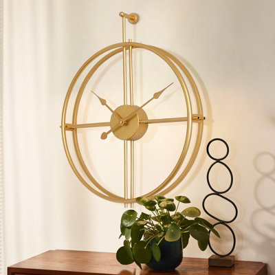 Bramfield Iron Wall Clock