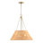 3-Light Modern Coastal Hand-Woven Rattan Pendant Chandelier-92306283