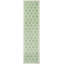 Tapis d'intérieur / extérieur crème / vert Trebol-796847214