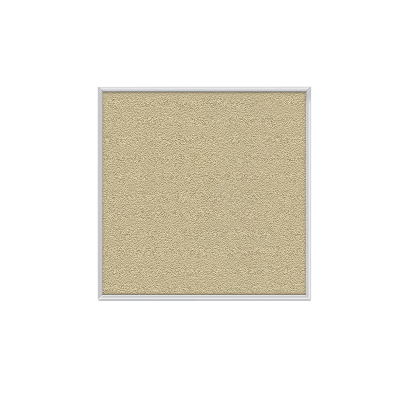 Babillard mural en vinyle Ghent, Caramel, H 48,5 po x l 48,5 po x P 0,58 po