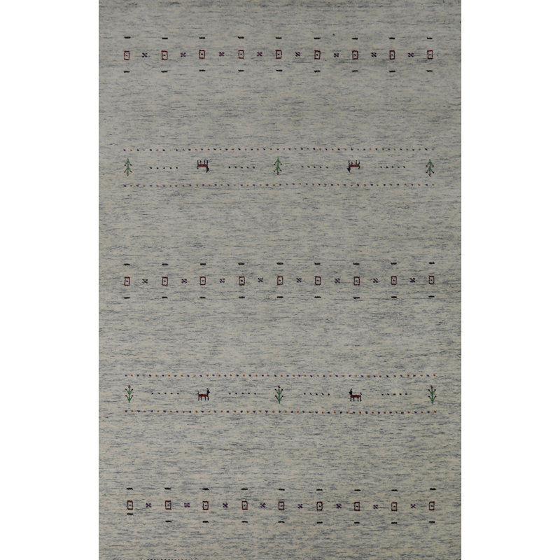 Tapis tribal Gabbeh 5 x 8