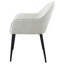 Chaise de salle à manger avec accoudoirs rembourrés Gresham (ensemble de 2)-1611903778