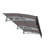 79" X 34" Window Awnings Canopy For Wooden House, 0.137" Polycarbonate Roof, Brackets, Protected, Heat , Outdoor Living Door Entrance With Aluminum Alloy Support And Valance House - Eye Protection-1462809867