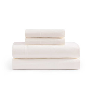 Tommy Hilfiger Solid Cotton Percale Sheet Set