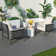 Hudson 3-Piece Patio Sets With End Table