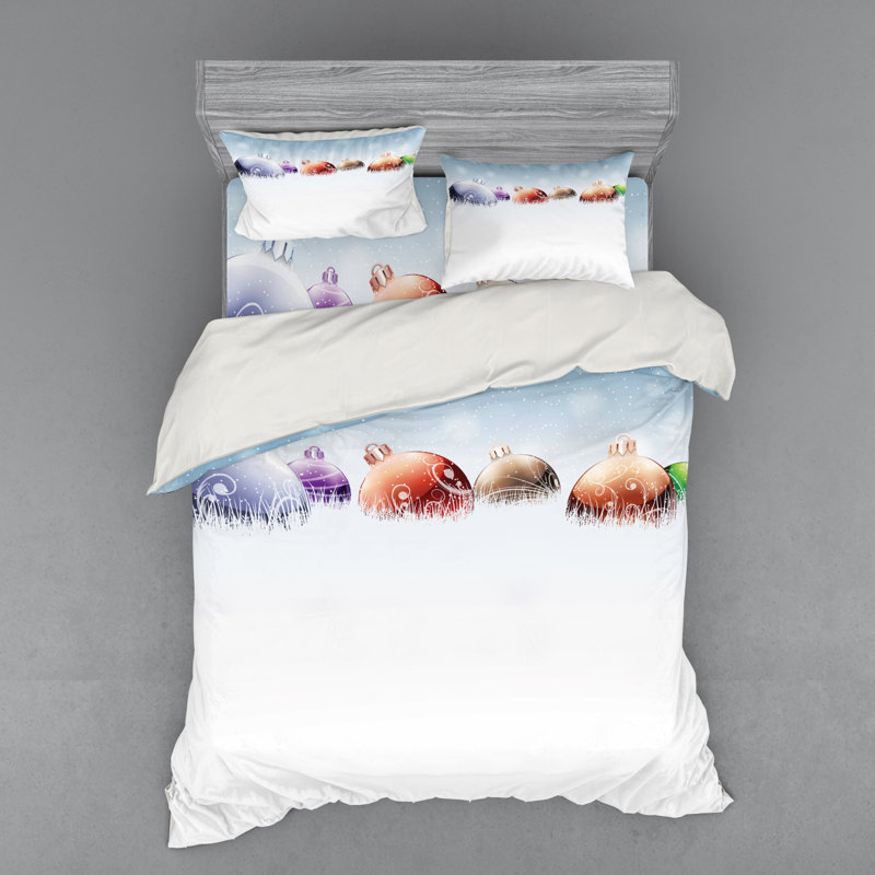 Traditional Polyester Duvet Cover, Queen Duvet Cover + 3 Additional Pieces