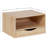 Adeana Poplar Floating Shelf with Drawer-849281231