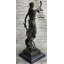 Statue de bronze Justica Themis