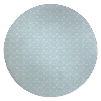 Translucent Low Pile Carpet Straight Round Chair Mat -  KAVKA DESIGNS, MWOMT-17299-5X5-KAV2432