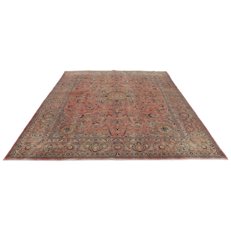 9x13 Rust and Brown Anatolian Turkish Tribal Rug