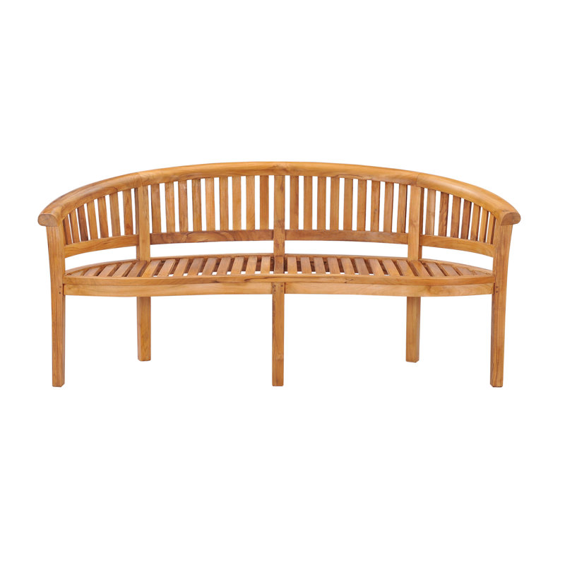 Peanut Teak Garden Bench