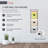 Metal Wall Organizer with Wall Baskets-440061236
