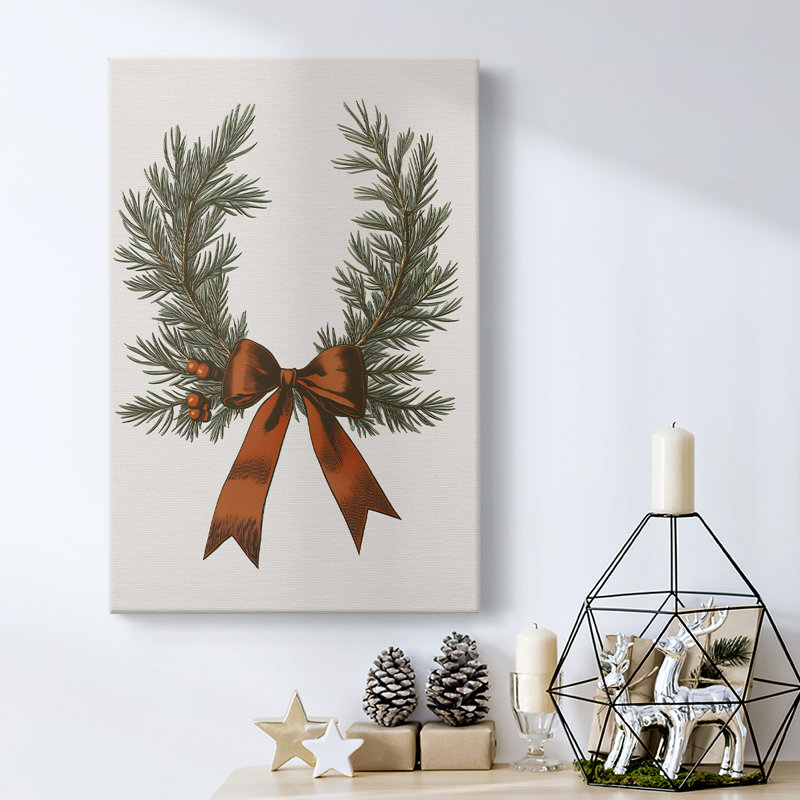 Art des Fêtes de Noël - Toile tendue avec châssis - Série 2-LXV III, H 48 po x l 32 po
