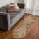 Asmat 6' Tan Faux Sheepskin Flokati Washable Area Rug