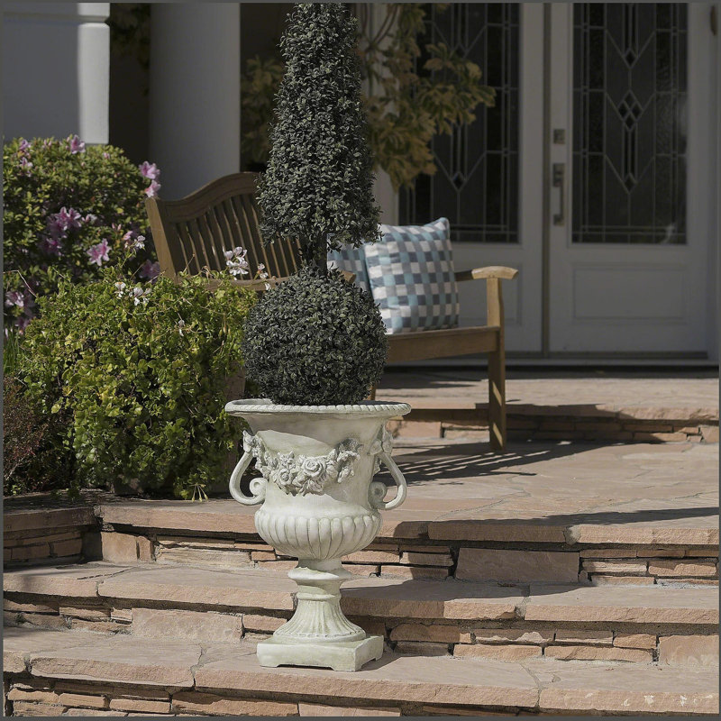 Jardinière d'extérieur, Blanc